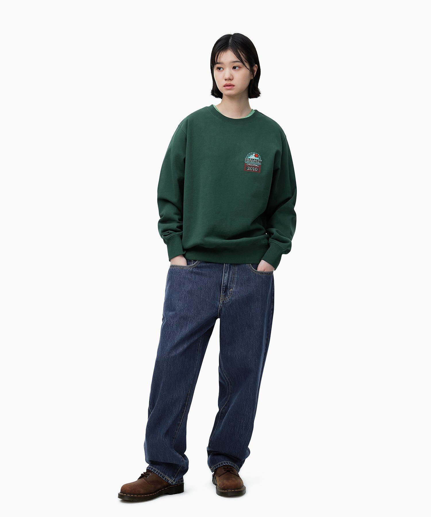 【THISISNEVERTHAT】2010 Original Crewneck Forest MUSINSA | thisisneverthat® 2010 Original Crewneck Forest
