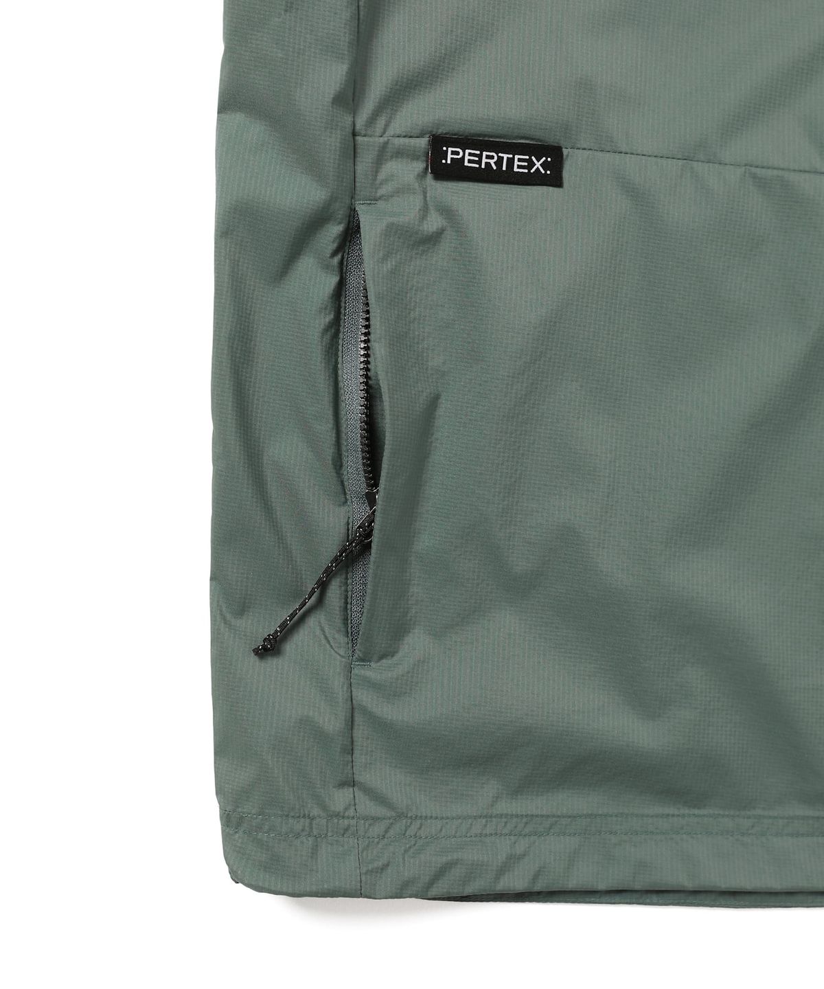 디스이즈네버댓(THISISNEVERTHAT) PERTEX® QA Half Zip Pullover Sage