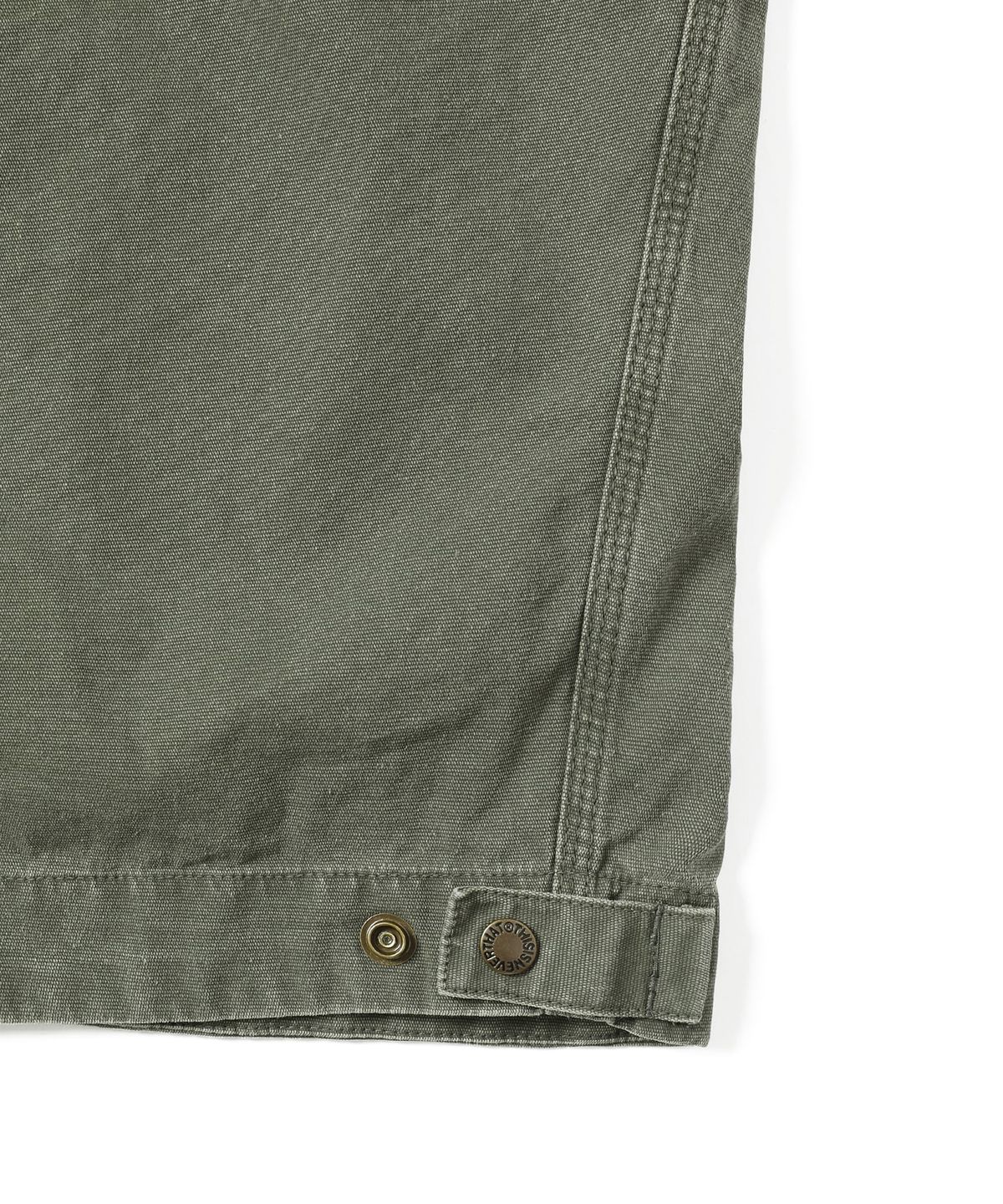 디스이즈네버댓(THISISNEVERTHAT) Washed Carpenter Jacket Olive Drab