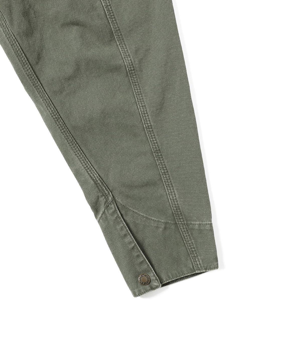 디스이즈네버댓(THISISNEVERTHAT) Washed Carpenter Jacket Olive Drab