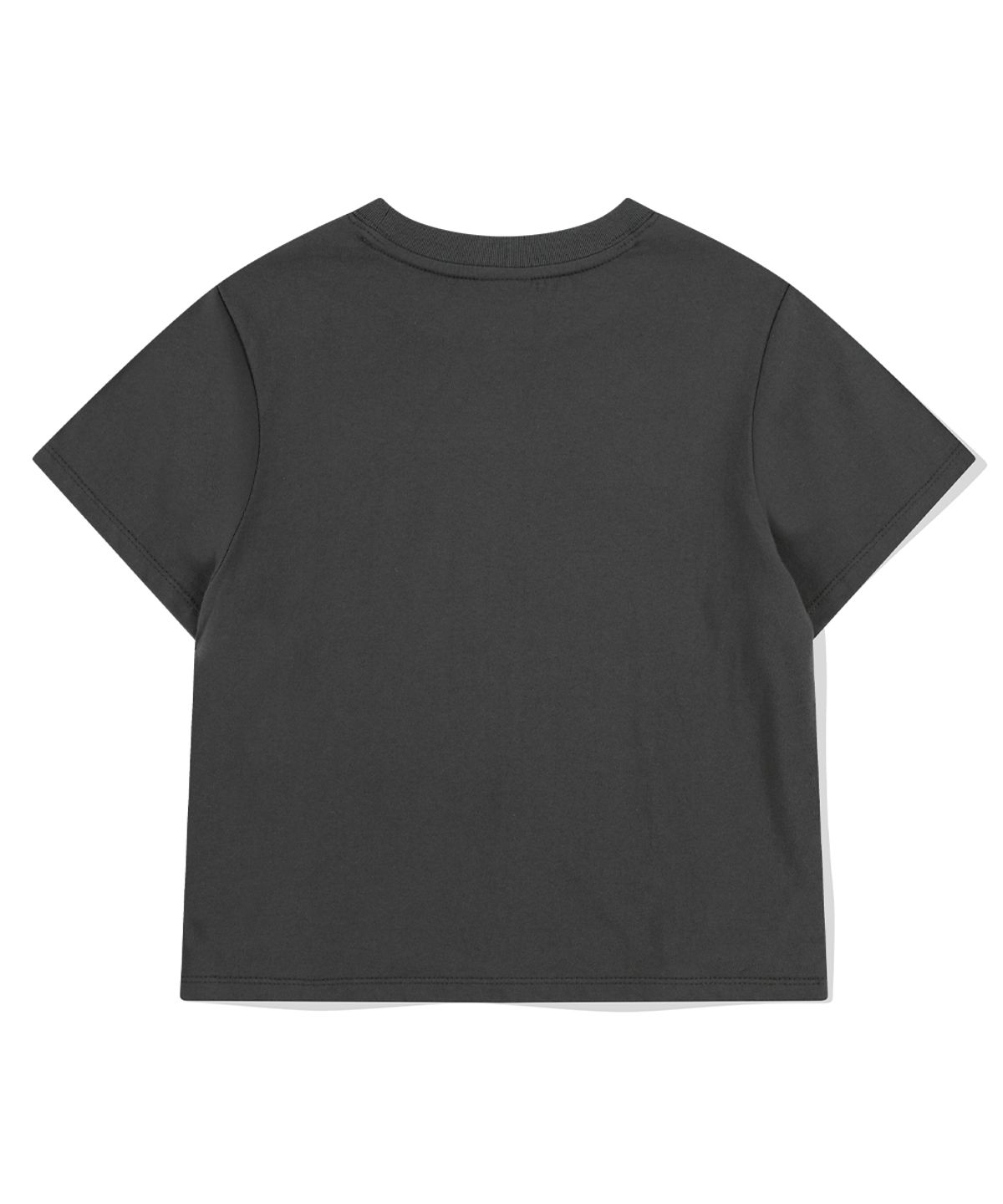 마하그리드(MAHAGRID) BUTTERFLY GOTH CROP TEE CHARCOAL(MG2EMFT583A)