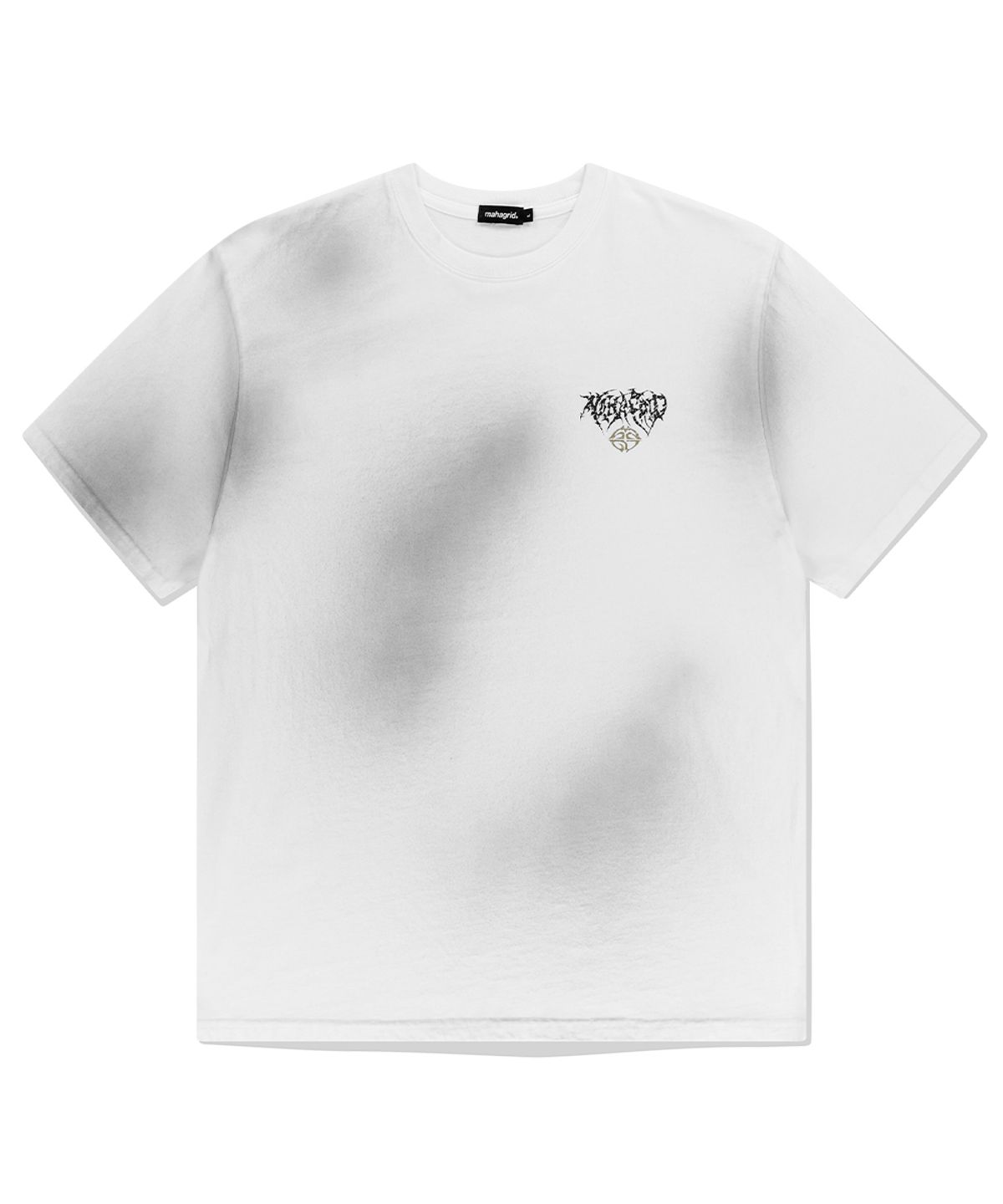 마하그리드(MAHAGRID) TEEN AGE RIOT WASHED TEE WHITE(MG2EMMT515A)