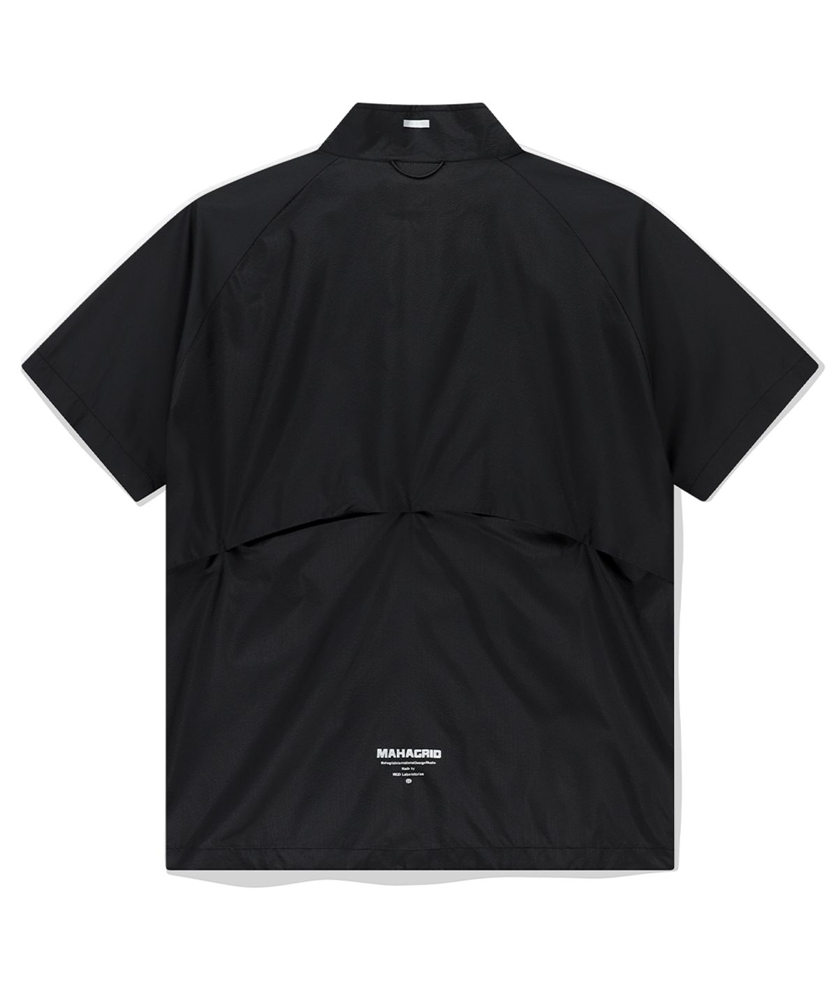 마하그리드(MAHAGRID) HALF ZIP PANNEL WINDBREAKER BLACK(MG2EMMW360A)