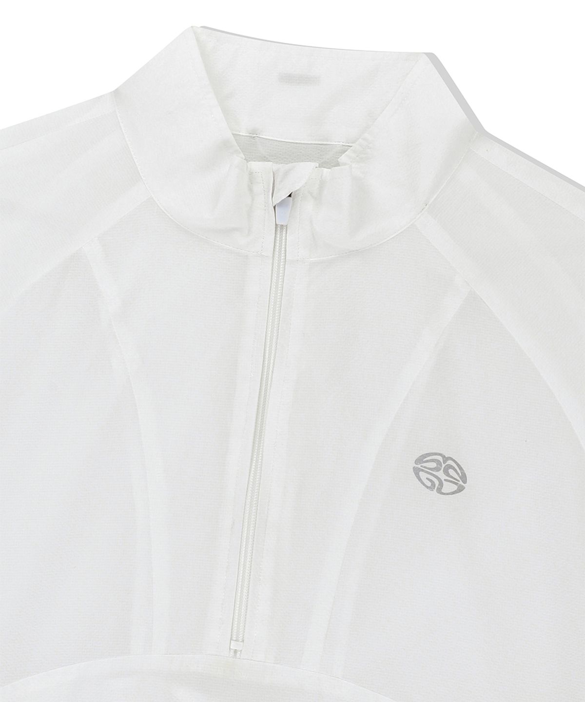 마하그리드(MAHAGRID) HALF ZIP PANNEL WINDBREAKER WHITE(MG2EMMW360A)
