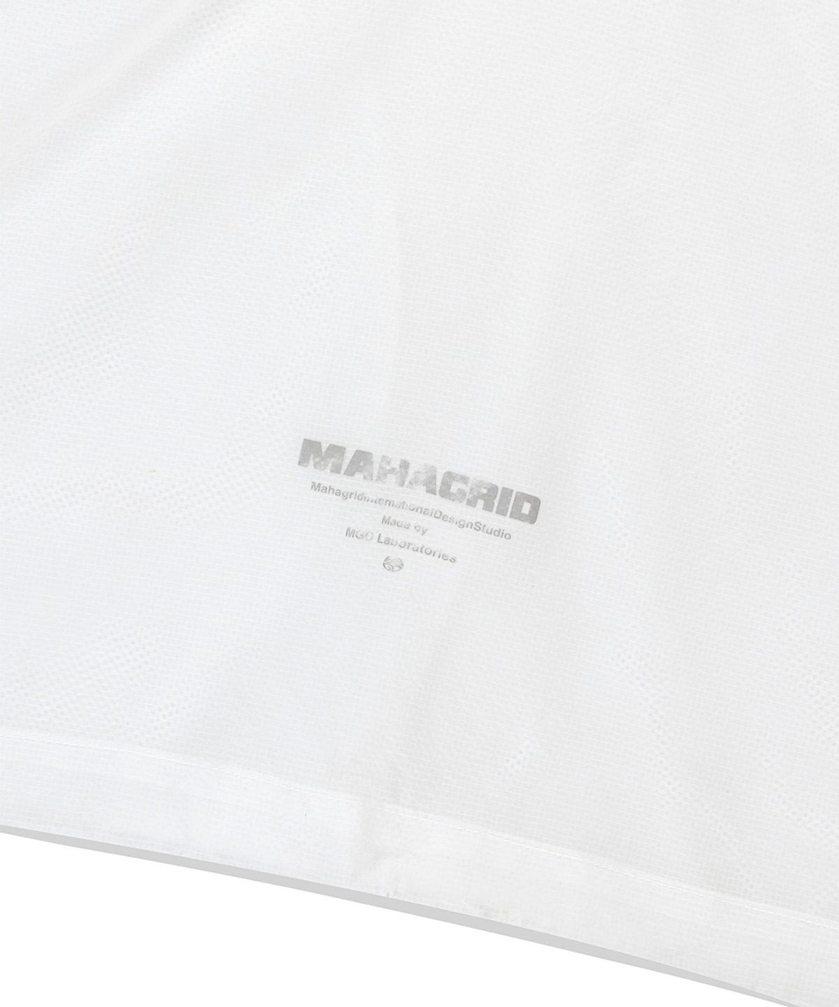 마하그리드(MAHAGRID) HALF ZIP PANNEL WINDBREAKER WHITE(MG2EMMW360A)