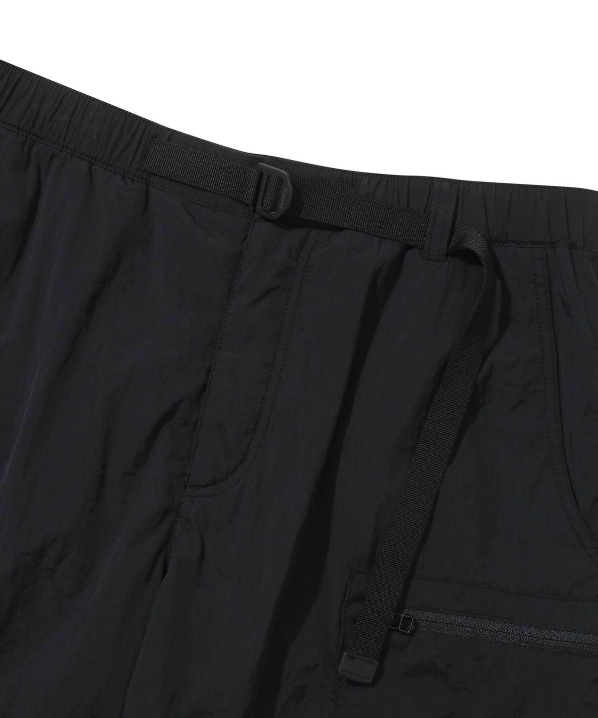 커버낫(COVERNAT) 카고 버클 쇼츠 블랙