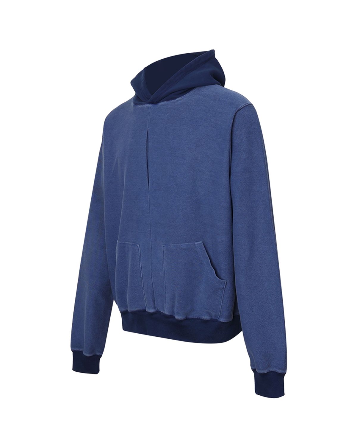 강정석(KANGJUNGSEOK) KANGJUNGSEOK) DYED PLEATS HOODIE