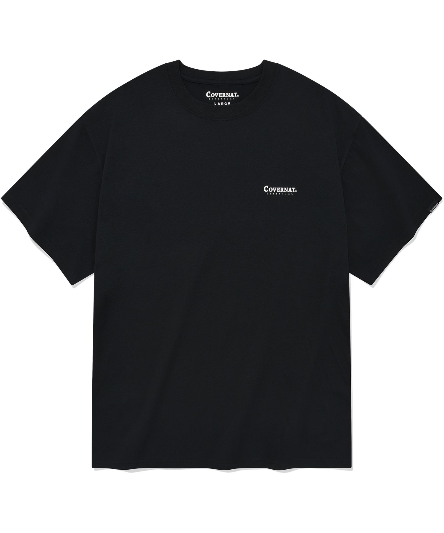 Tシャツ・カットソー COVERNAT Active 2PACK T-shirt Black MUSINSA | COVERNAT [2PACK] Active T-shirt Black+White