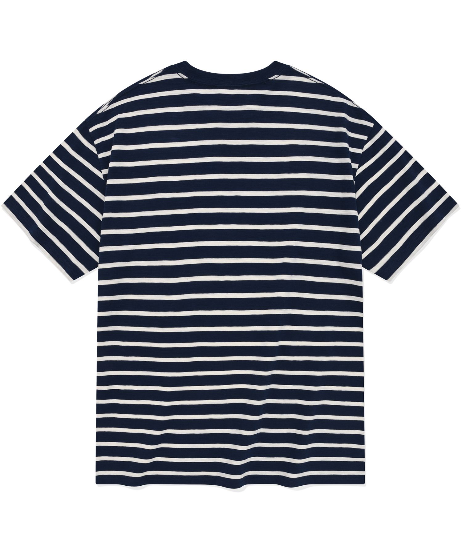 Tシャツ・カットソー COVERNAT Basic Striped T-Shirt Dark Navy Basic Stripe T-Shirt Dark Navy - Covernat | 60% - Asian
