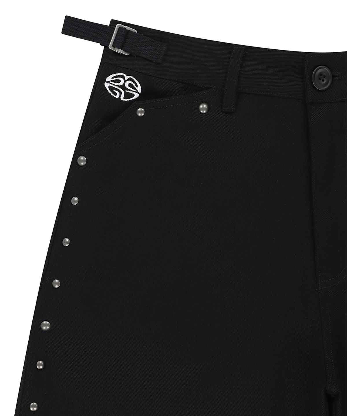 마하그리드(MAHAGRID) STUD BERMUDA CHINO SHORT BLACK(MG2EMMPA61A)