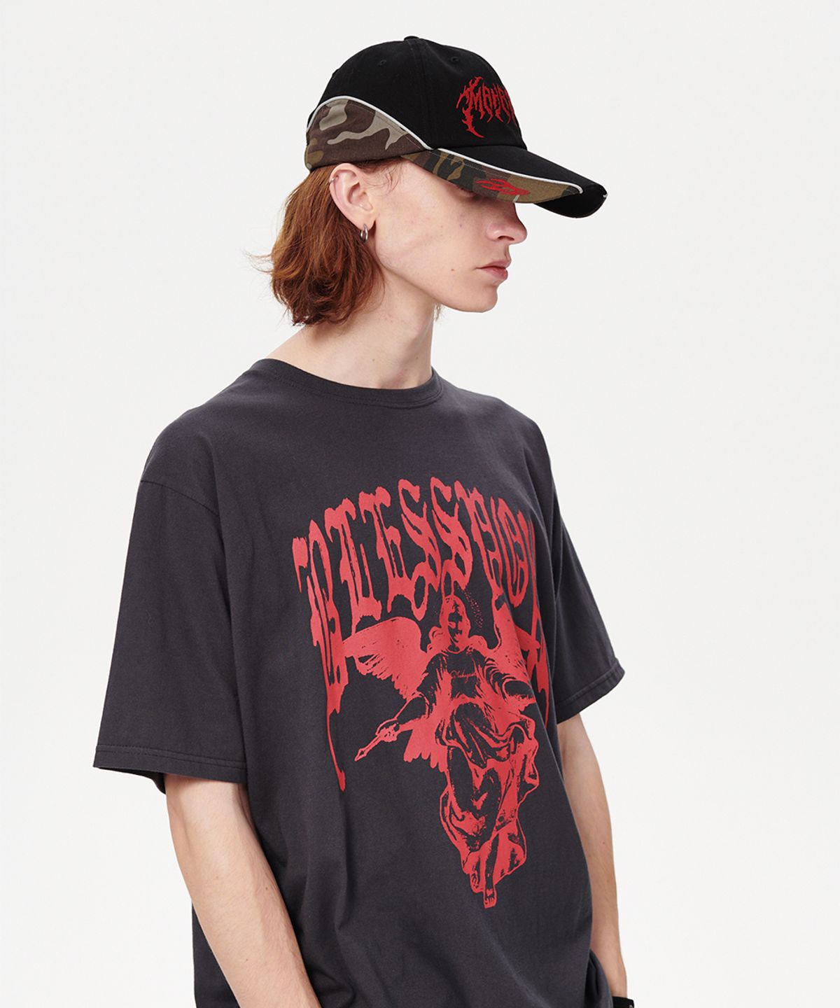마하그리드(MAHAGRID) TRIBAL CAMO CAP BLACK(MG2ESMAB42A)