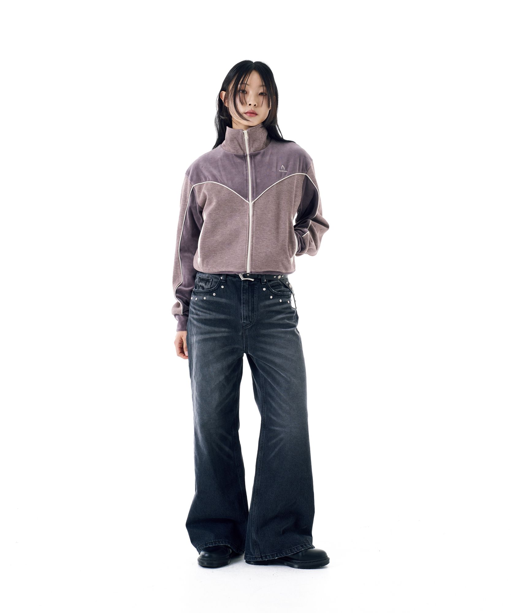 ★AAKAM★ Multi Studded Denim Pants MUSINSA | AAKAM Multi Studded Denim Pants (Blue)
