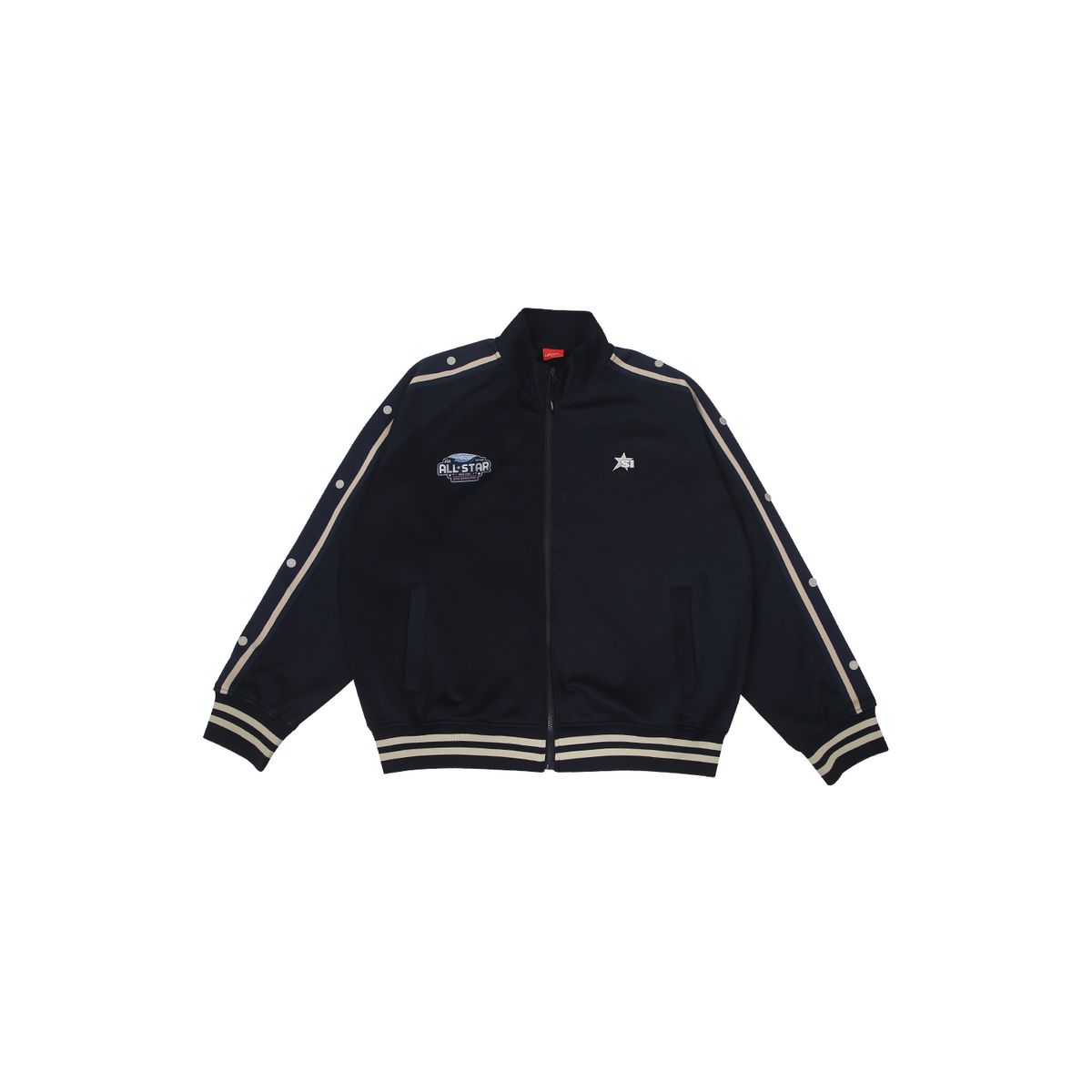 스포츠 일러스트레이티드(SPORTS ILLUSTRATED) 23-24 KBL ALL STAR SIDE BUTTON TRACK TOP (NAVY)