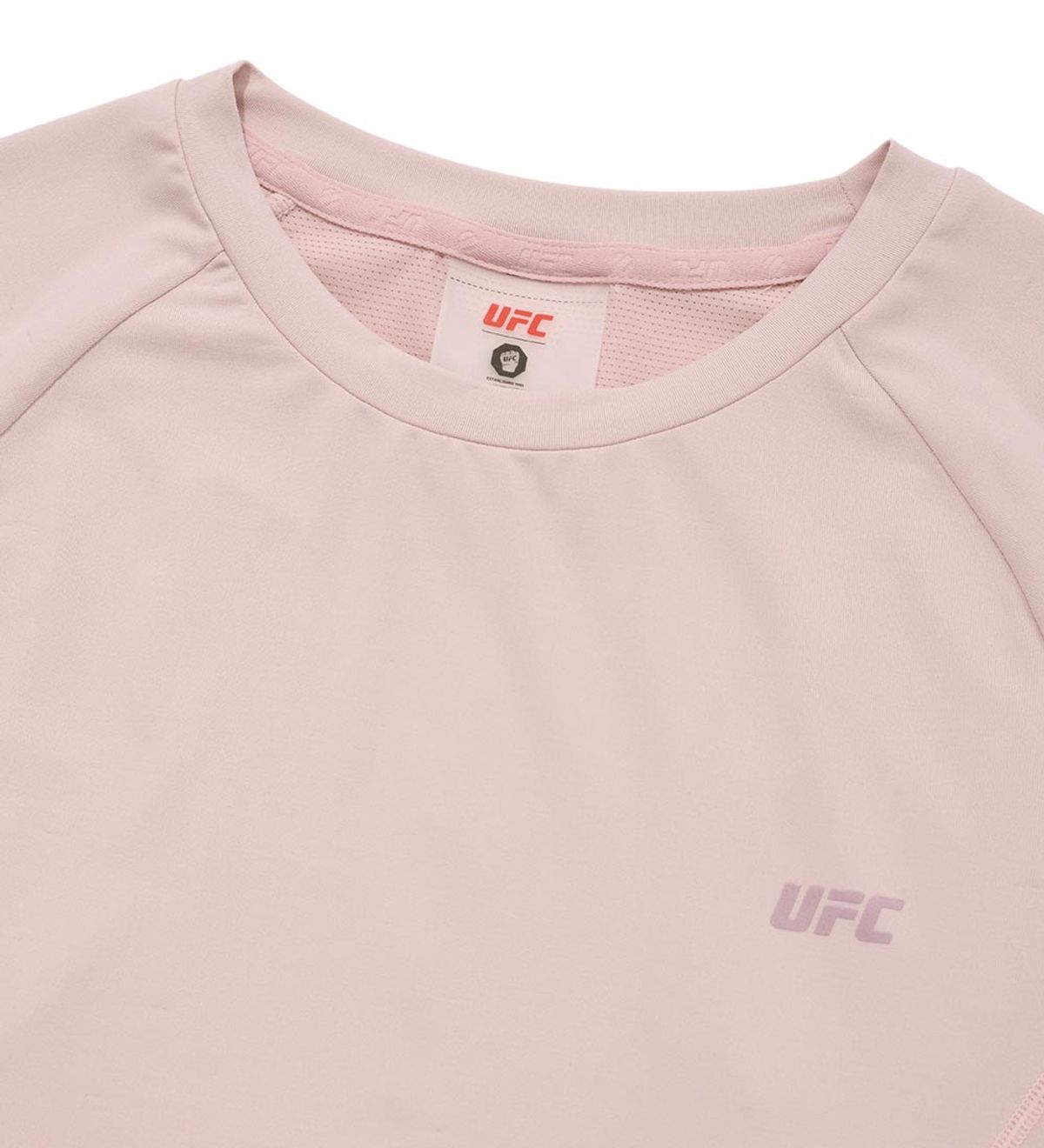 유에프씨 스포츠(UFC SPORT) UFC 밸런스 슬림핏 반팔 티셔츠 샴페인핑크 U4SSV2215CP