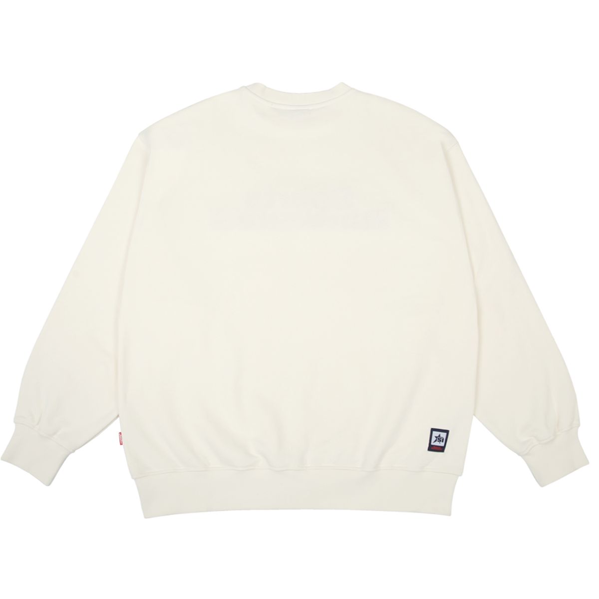 스포츠 일러스트레이티드(SPORTS ILLUSTRATED) BASKETBALL STACKED LOGO SWEAT SHIRT (IVORY)