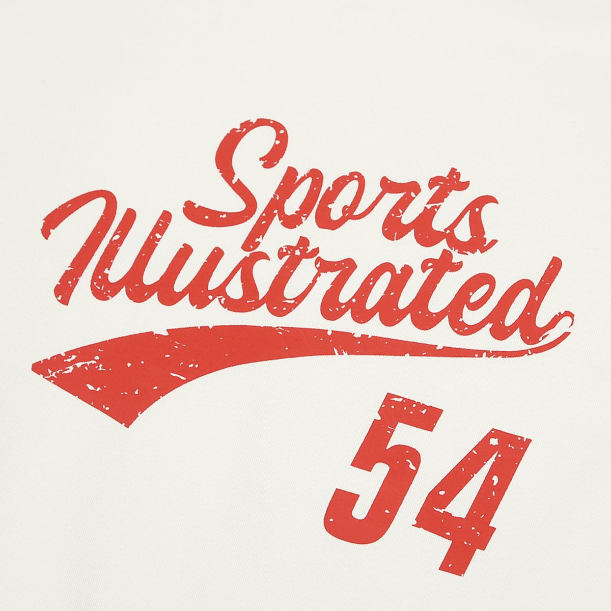 스포츠 일러스트레이티드(SPORTS ILLUSTRATED) BASKETBALL CURSIVE LOGO SWEAT SHIRT (IVORY)