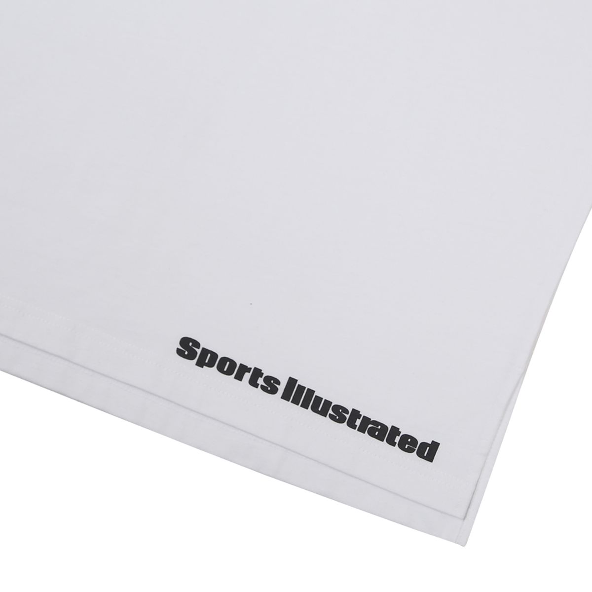 스포츠 일러스트레이티드(SPORTS ILLUSTRATED) BASKETBALL LAYERED HALF SLEEVE (WHITE)