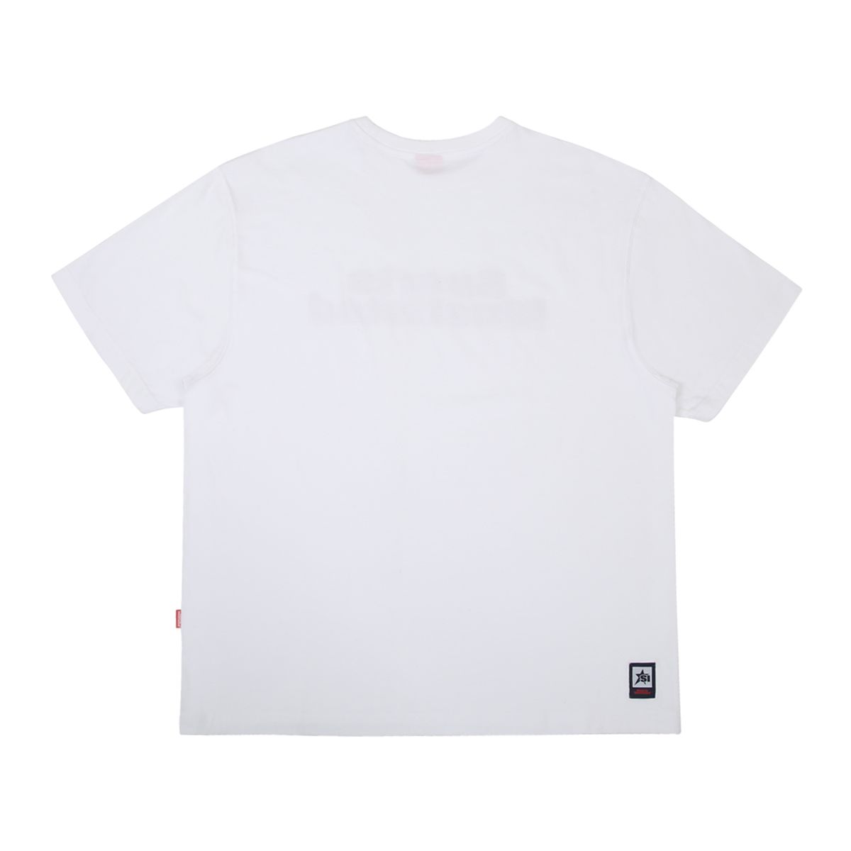 스포츠 일러스트레이티드(SPORTS ILLUSTRATED) BASKETBALL STACKED LOGO HALF SLEEVE (WHITE)
