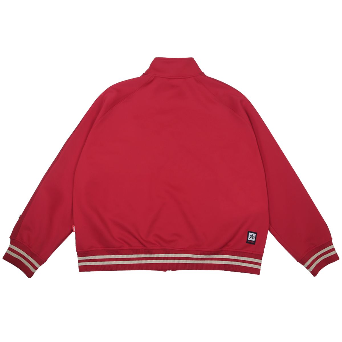 스포츠 일러스트레이티드(SPORTS ILLUSTRATED) BASKETBALL SIDE BUTTON TRACK TOP (RED)