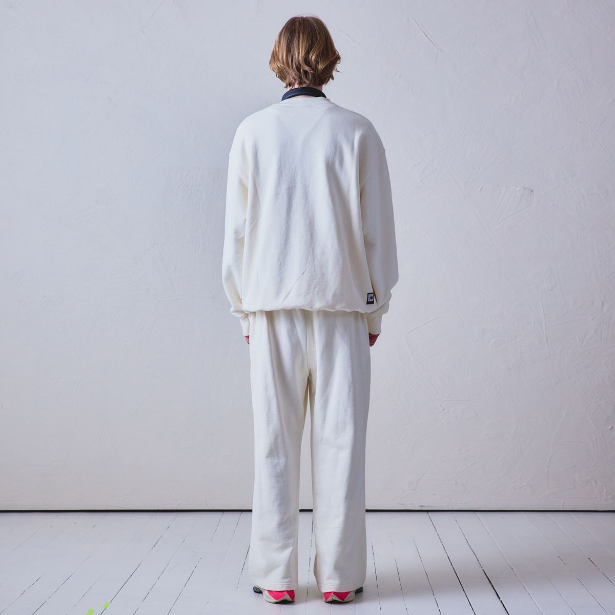 스포츠 일러스트레이티드(SPORTS ILLUSTRATED) BASKETBALL ICON LOGO LOUNGE PANTS (IVORY)