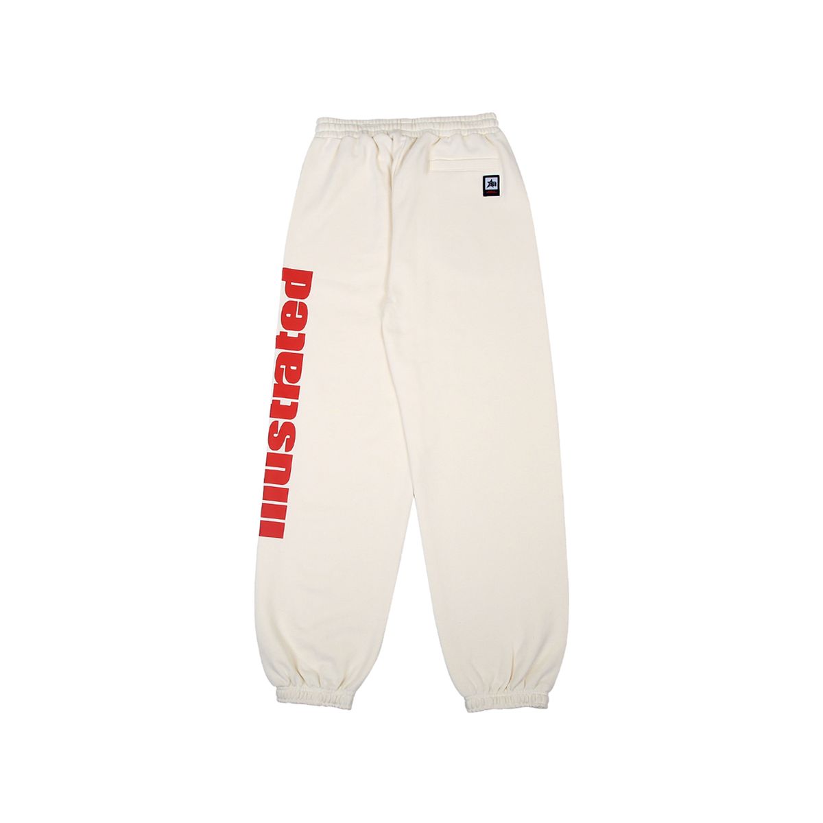 스포츠 일러스트레이티드(SPORTS ILLUSTRATED) BASKETBALL SIDE LOGO JOGGER PANTS (IVORY)