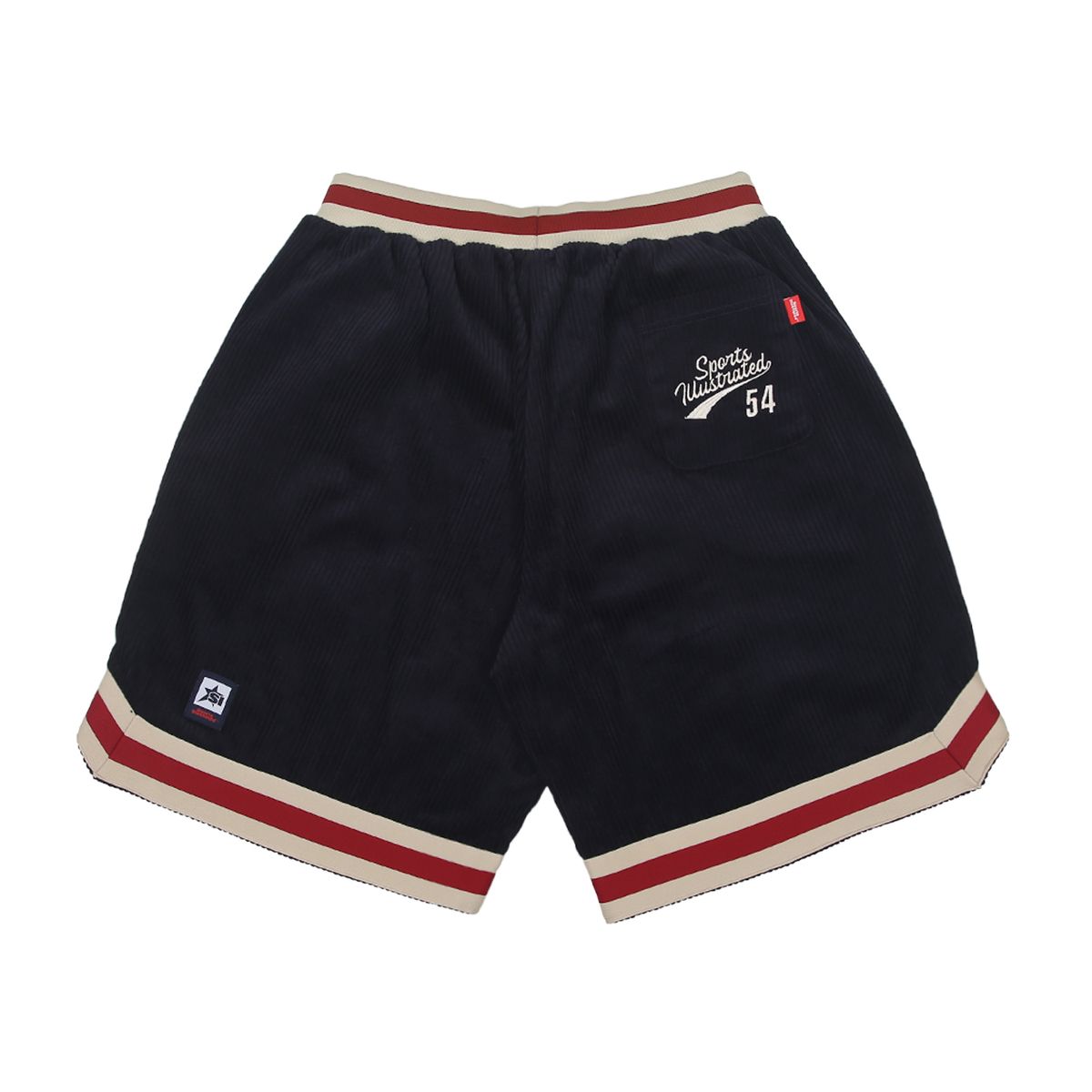 스포츠 일러스트레이티드(SPORTS ILLUSTRATED) BASKETBALL CORDUROY HALF PANTS (DARK NAVY)