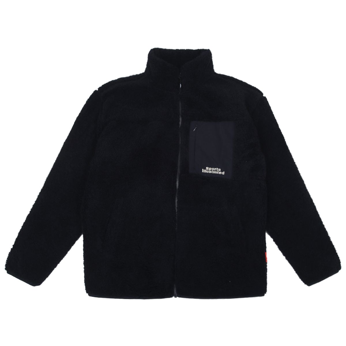 스포츠 일러스트레이티드(SPORTS ILLUSTRATED) BASKETBALL OUTDOOR FLEECE JACKET (DARK NAVY)