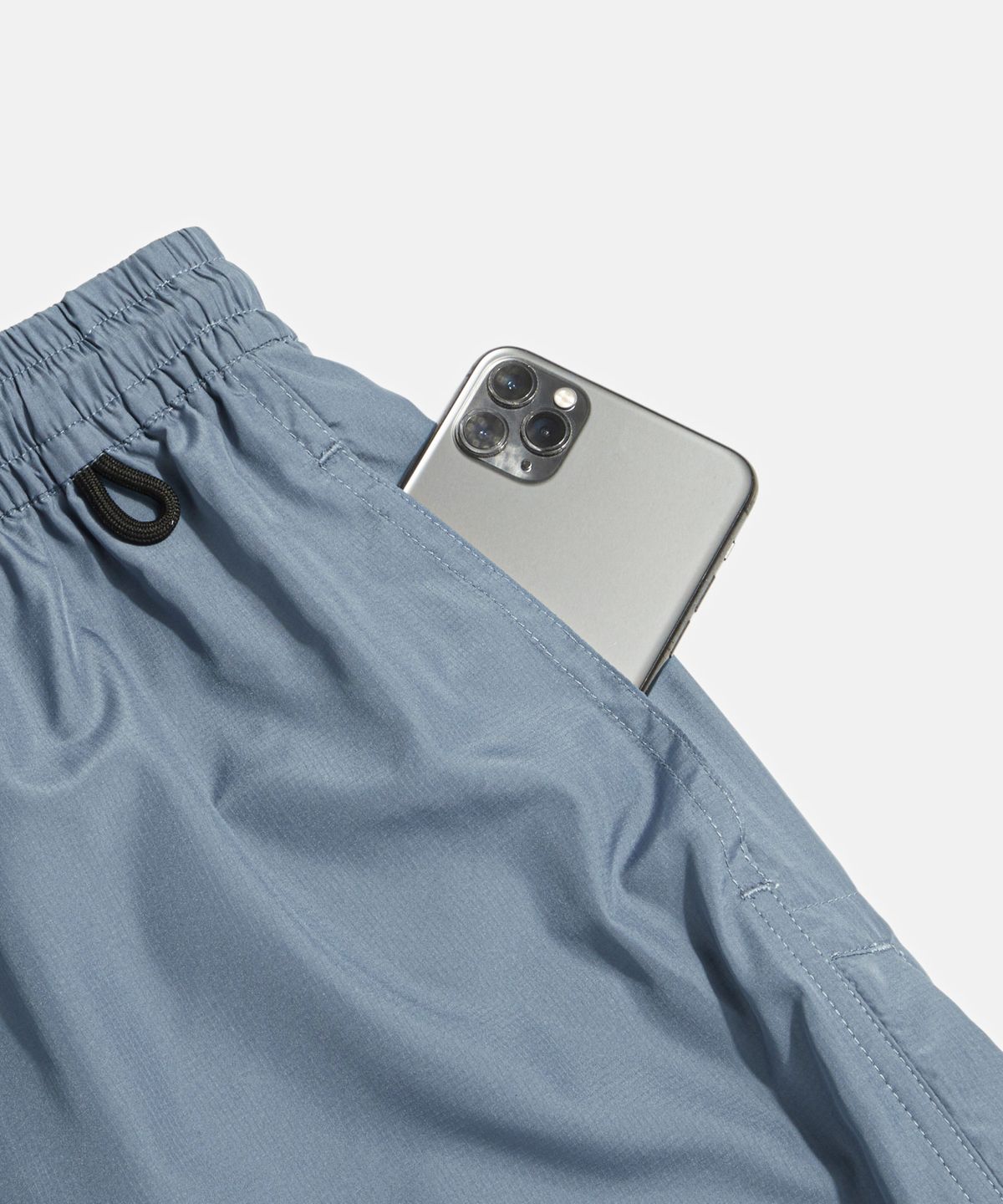 에스피오나지(ESPIONAGE) Light Roadrunner Shorts Dust Blue