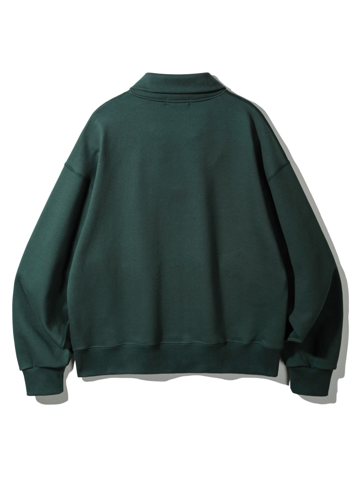 바켄(BAKKEN) B WAPPEN 스웨트 집업 BK7590_다크그린
