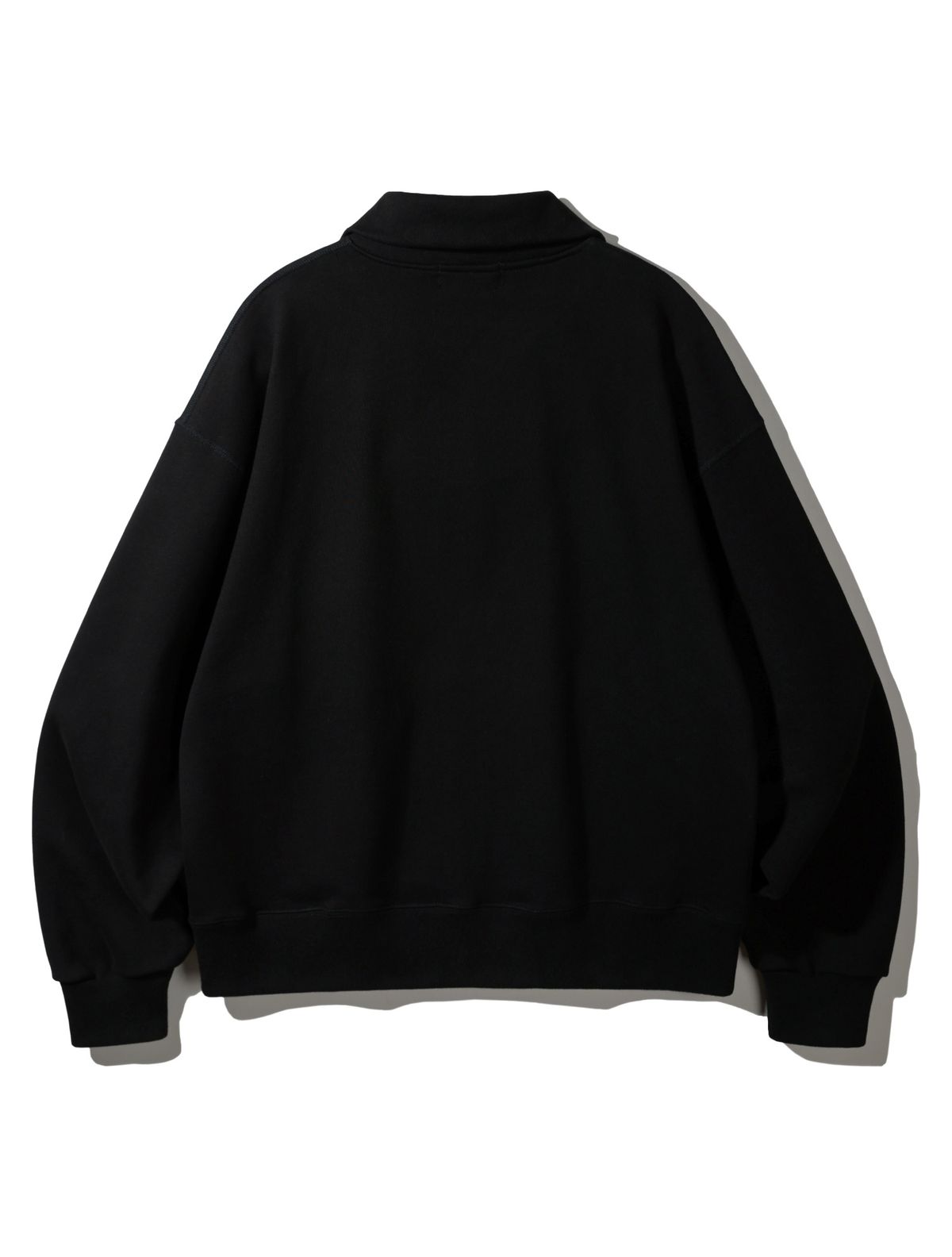 바켄(BAKKEN) B WAPPEN 스웨트 집업 BK7590_블랙