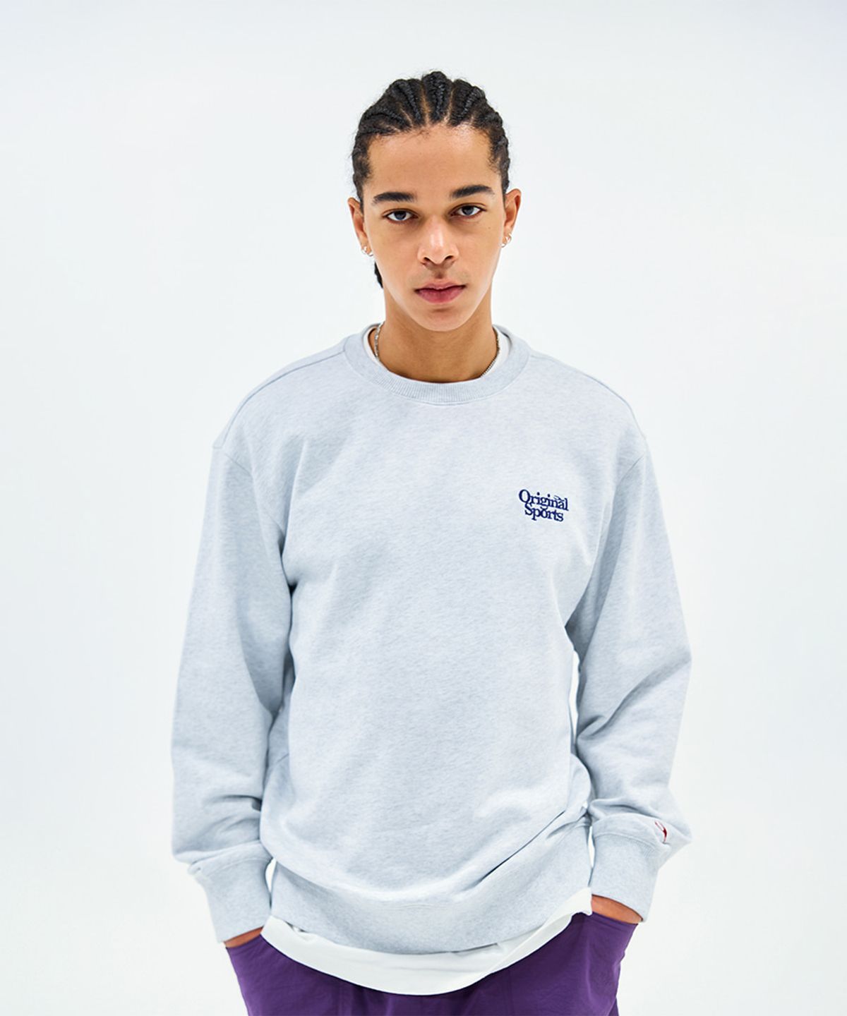 프로-스펙스(PRO-SPECS) CLASSIC CREWNECK WHMG