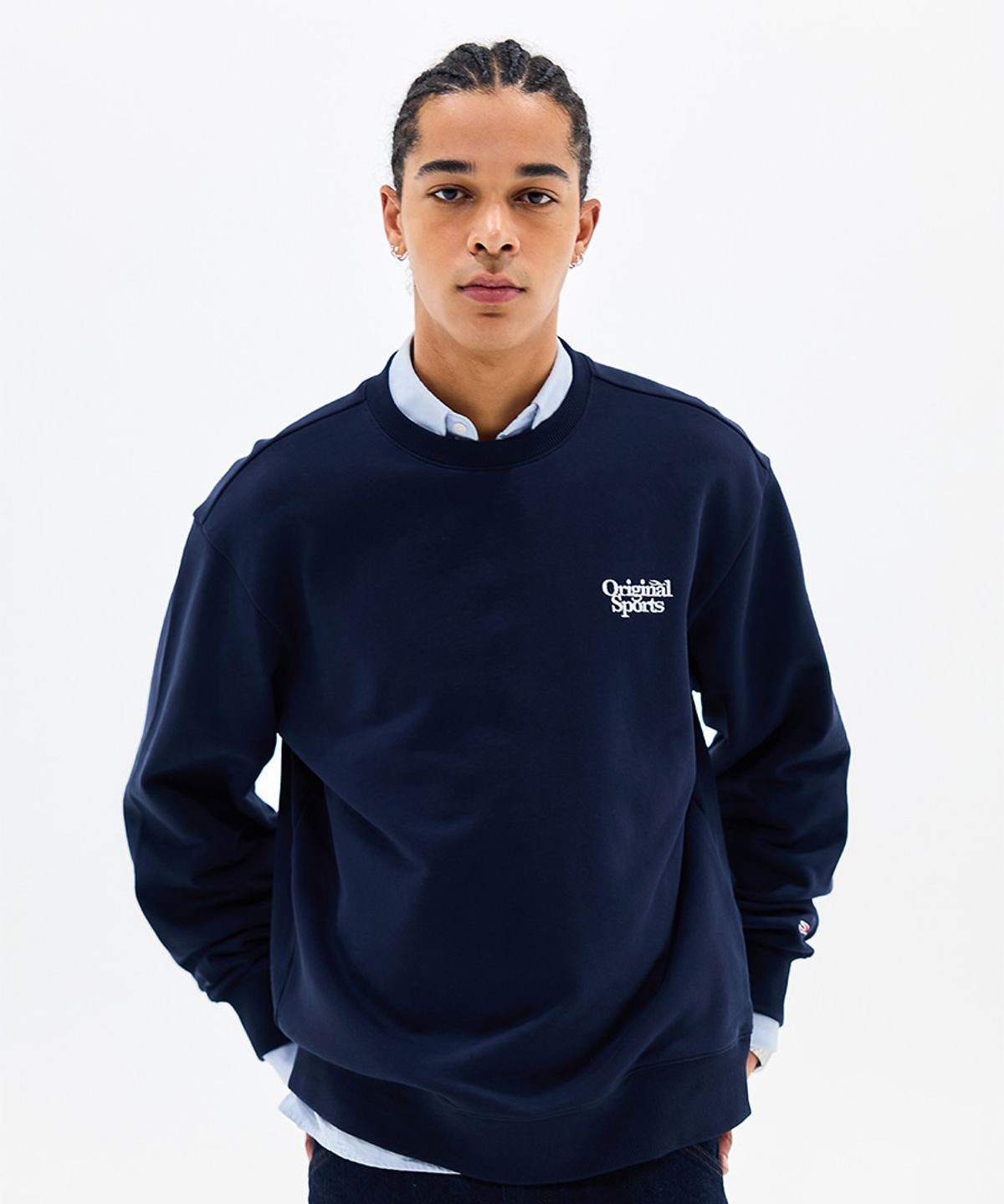 프로-스펙스(PRO-SPECS) CLASSIC CREWNECK NAVY