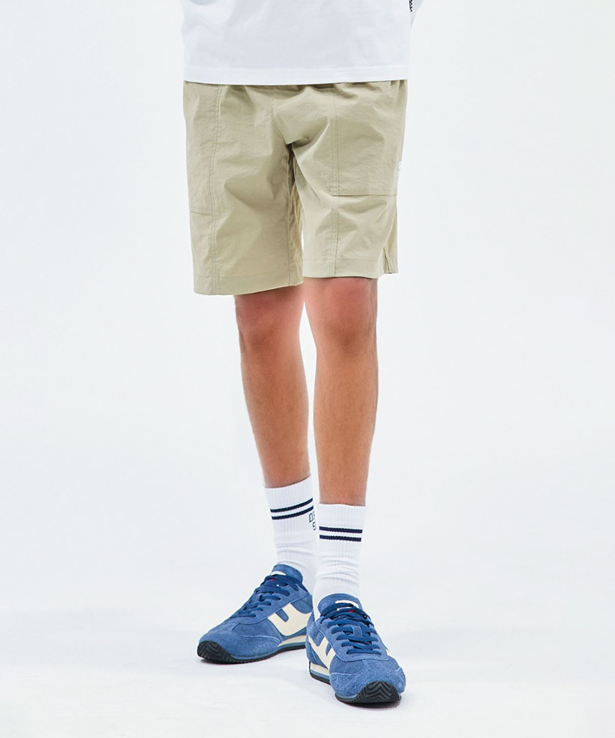 프로-스펙스(PRO-SPECS) WOVEN HALF PANTS BEIG