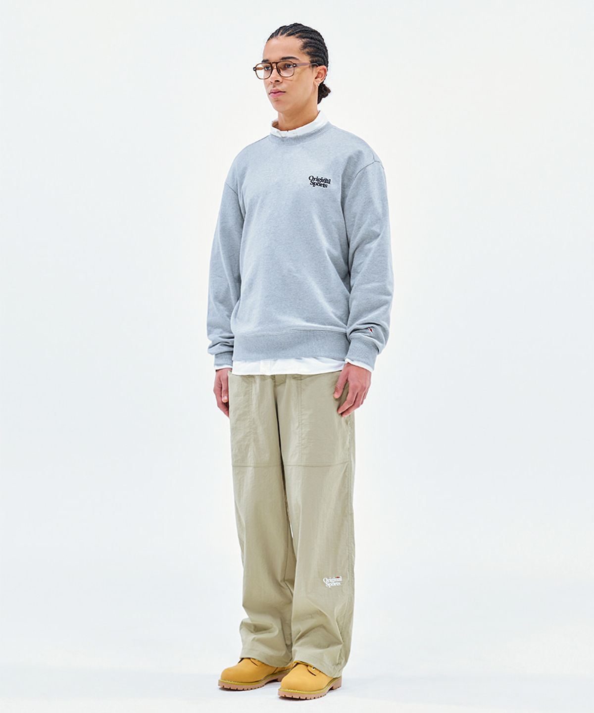 프로-스펙스(PRO-SPECS) WOVEN LONG PANTS BEIG
