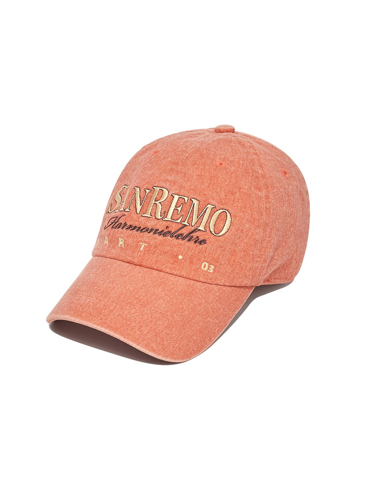 기준(KIJUN) Sanremo Cap Peach Orange