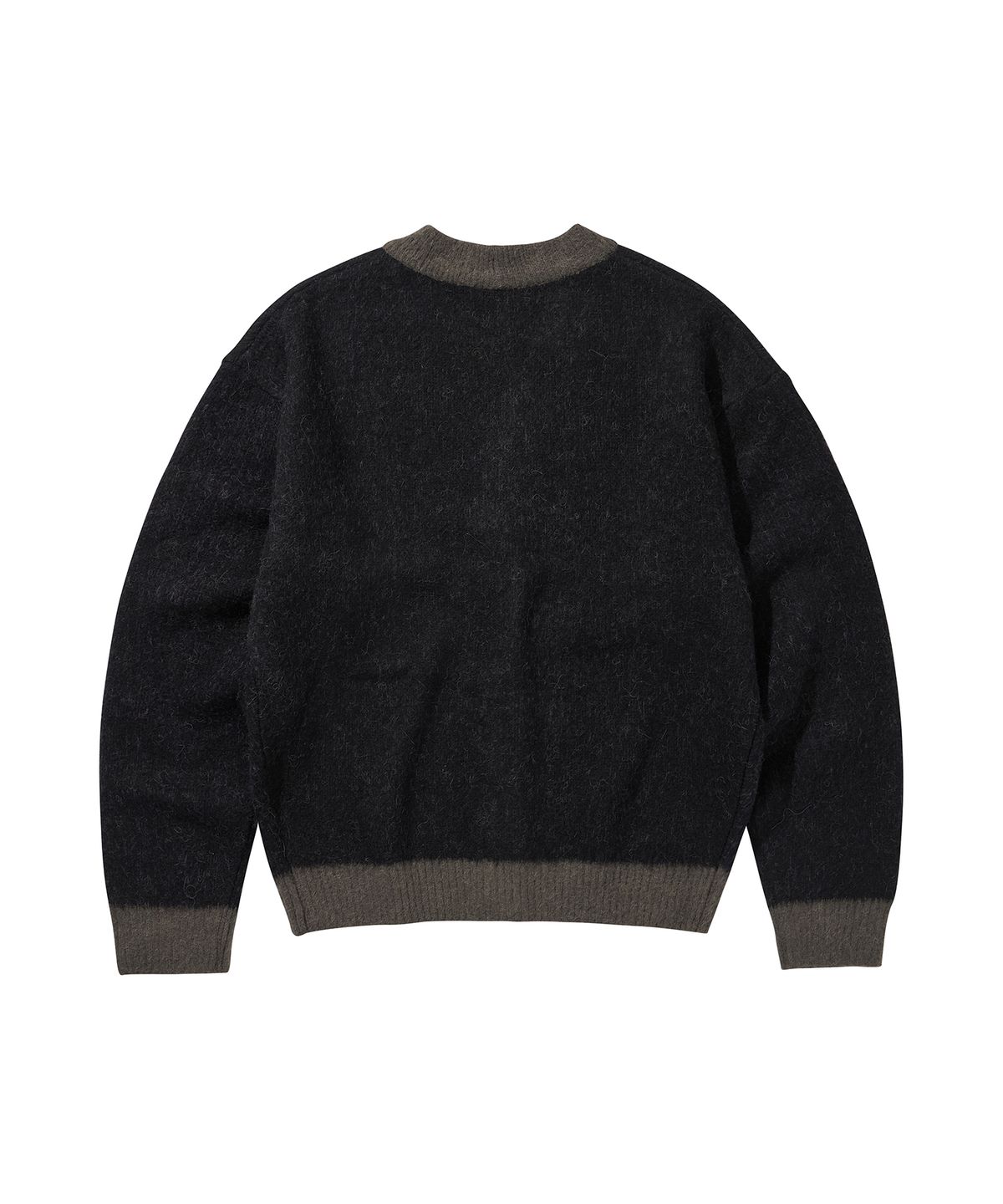 리베레(LIBERE) LOGO MOHAIR CARDIGAN / BLACK