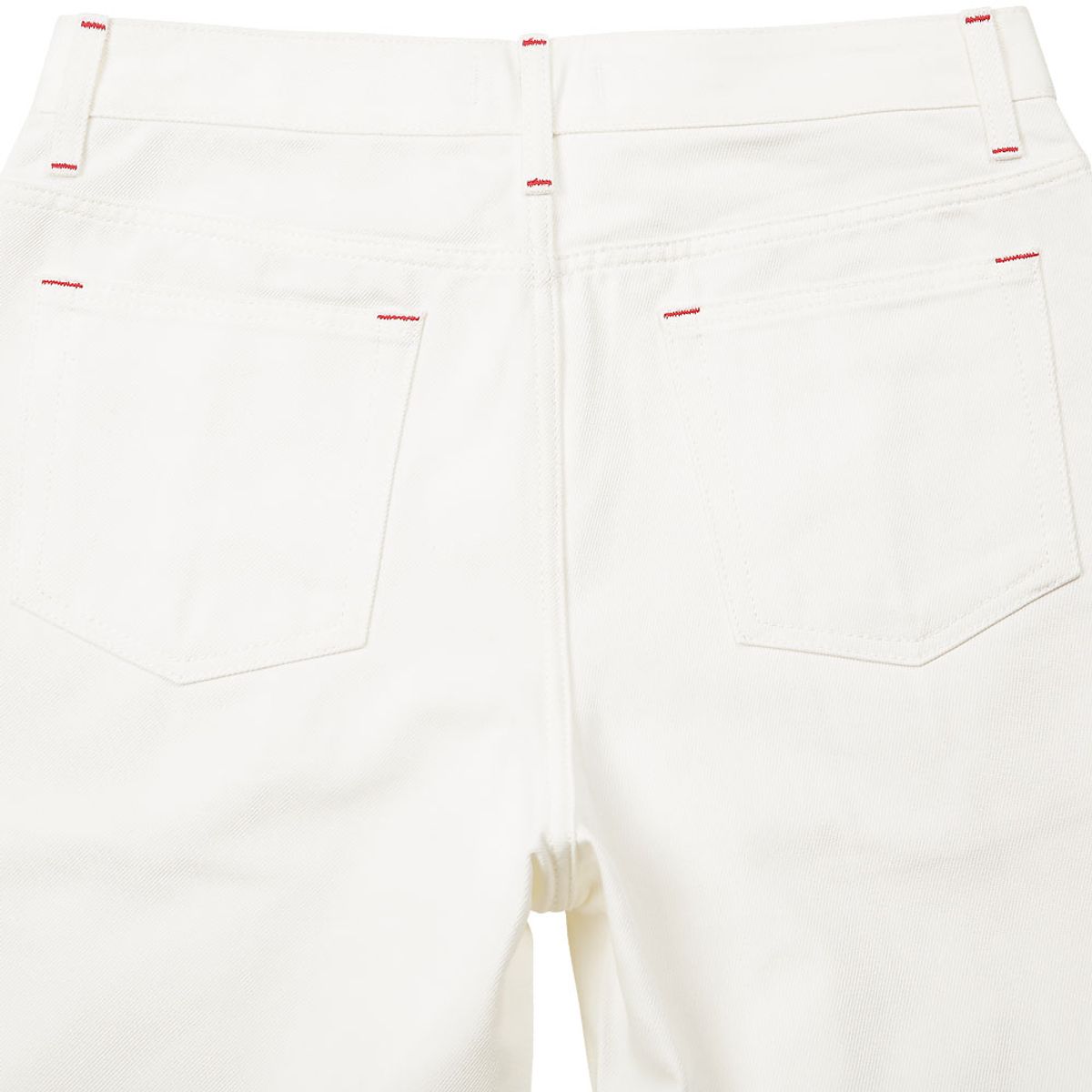 솔티(SORTIE) 560 Wide Denim Trousers (White)