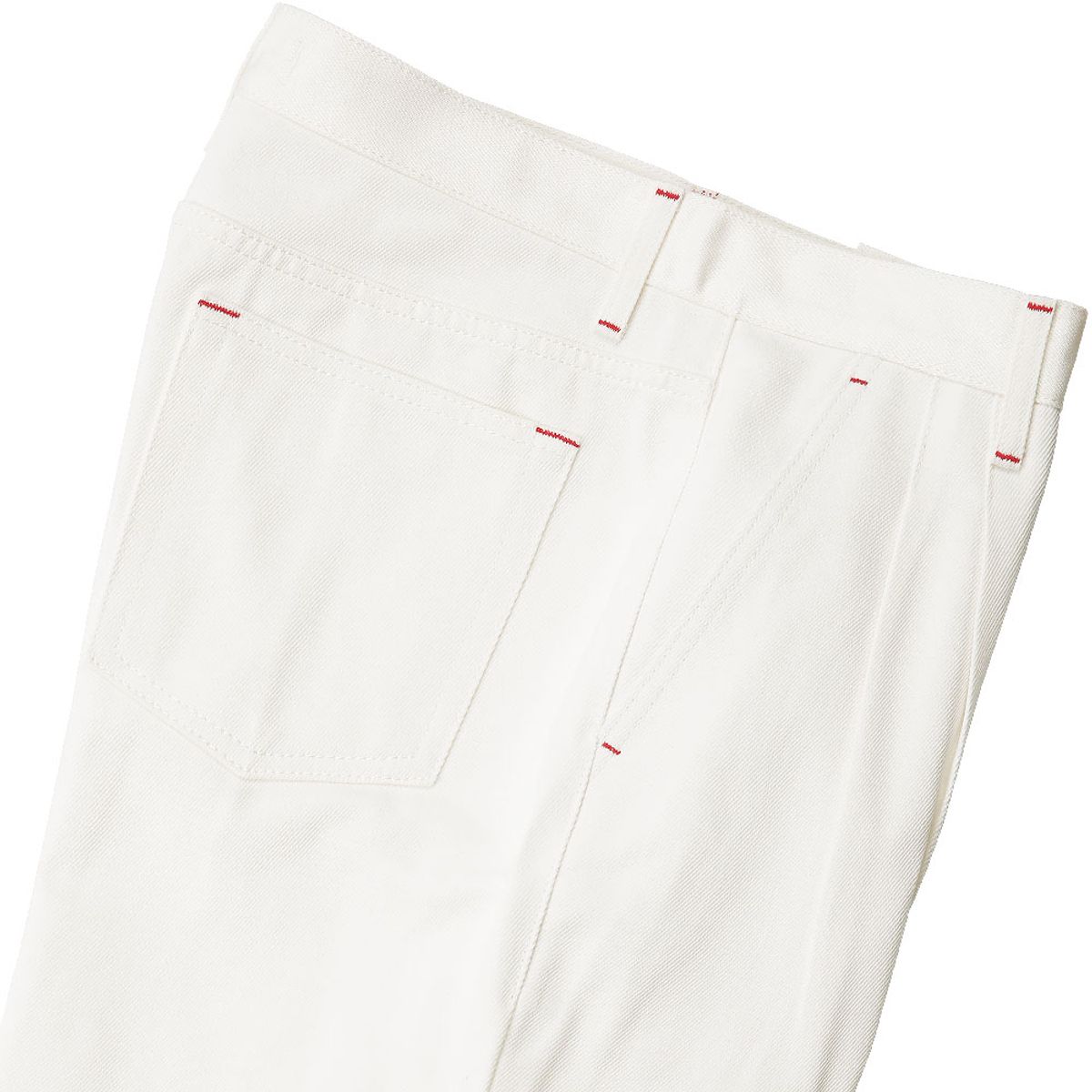 솔티(SORTIE) 560 Wide Denim Trousers (White)