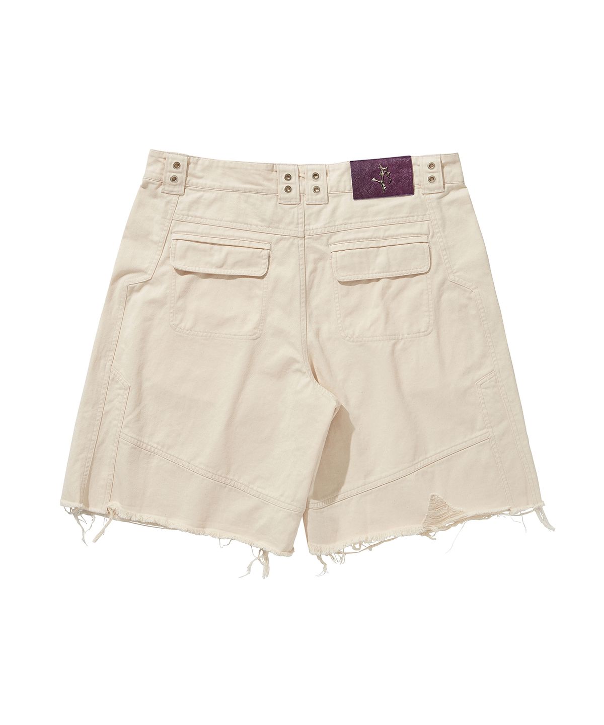 리베레(LIBERE) WIDE SHORTS PANTS / WHITE