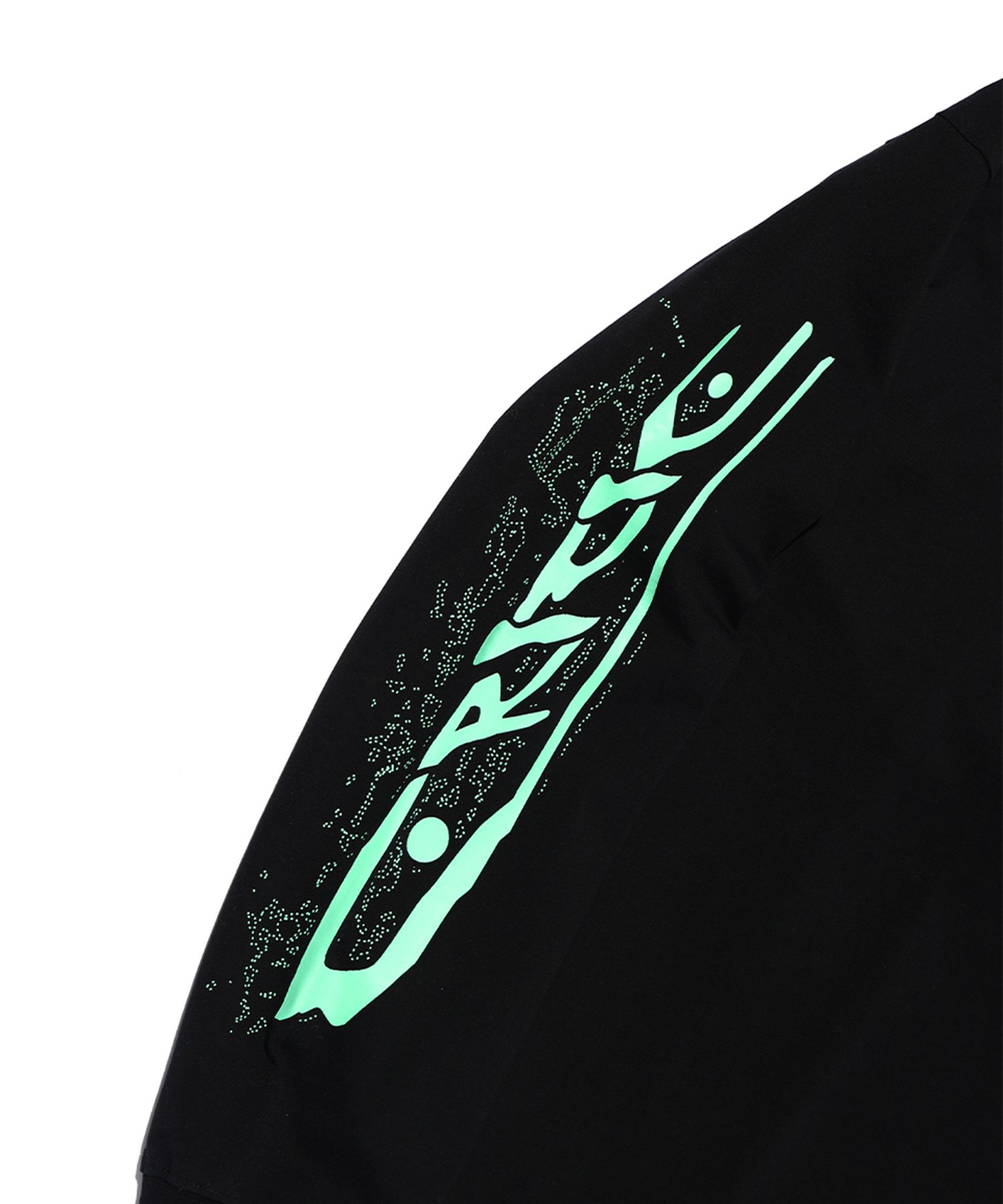 MUSINSA | CRITIC ALEIN INVASION LONG SLEEVE T-SHIRTS BLACK
