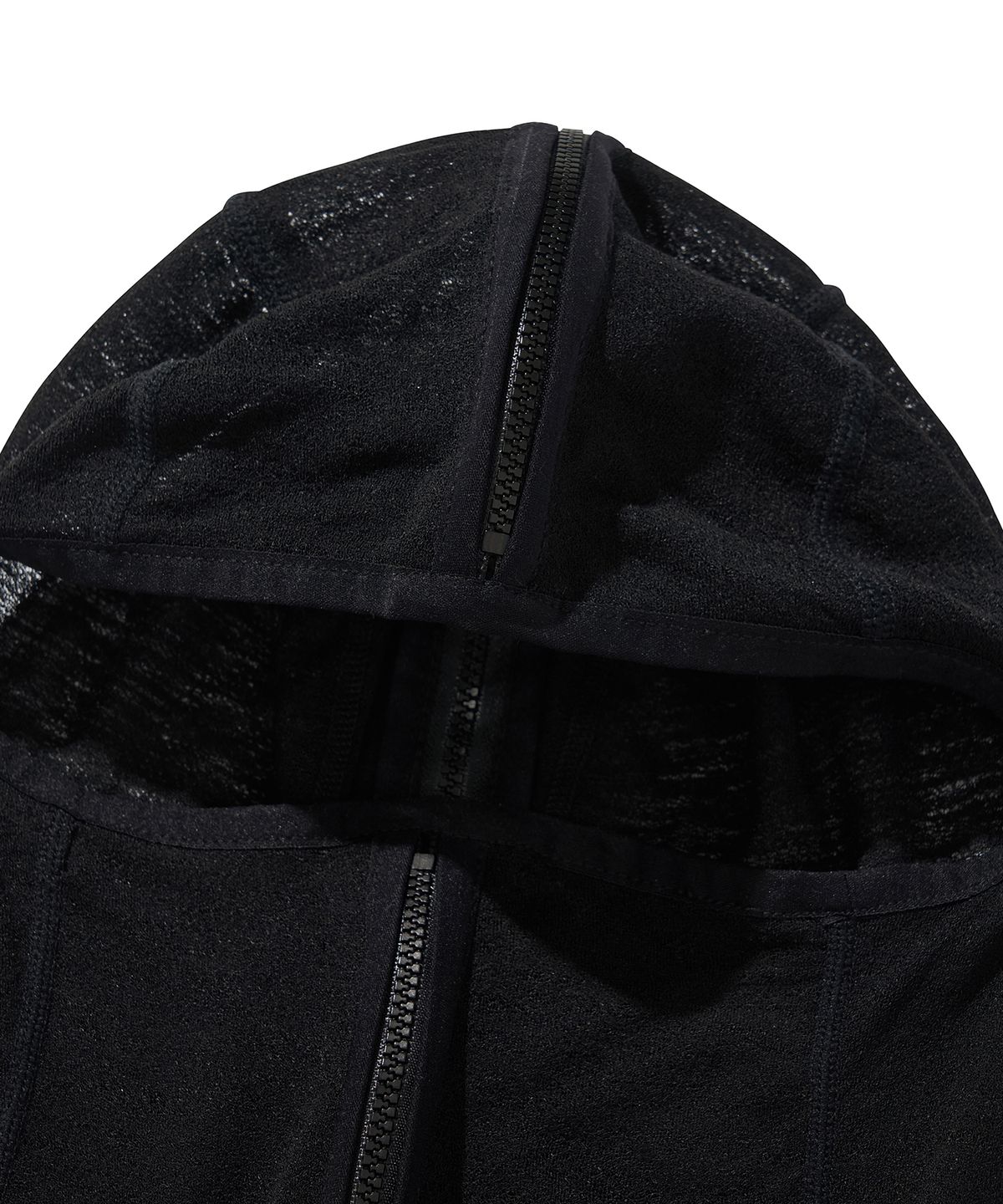 리베레(LIBERE) GRZ ZIP BALACLAVA / BLACK  (SEE THROUGH TYPE)