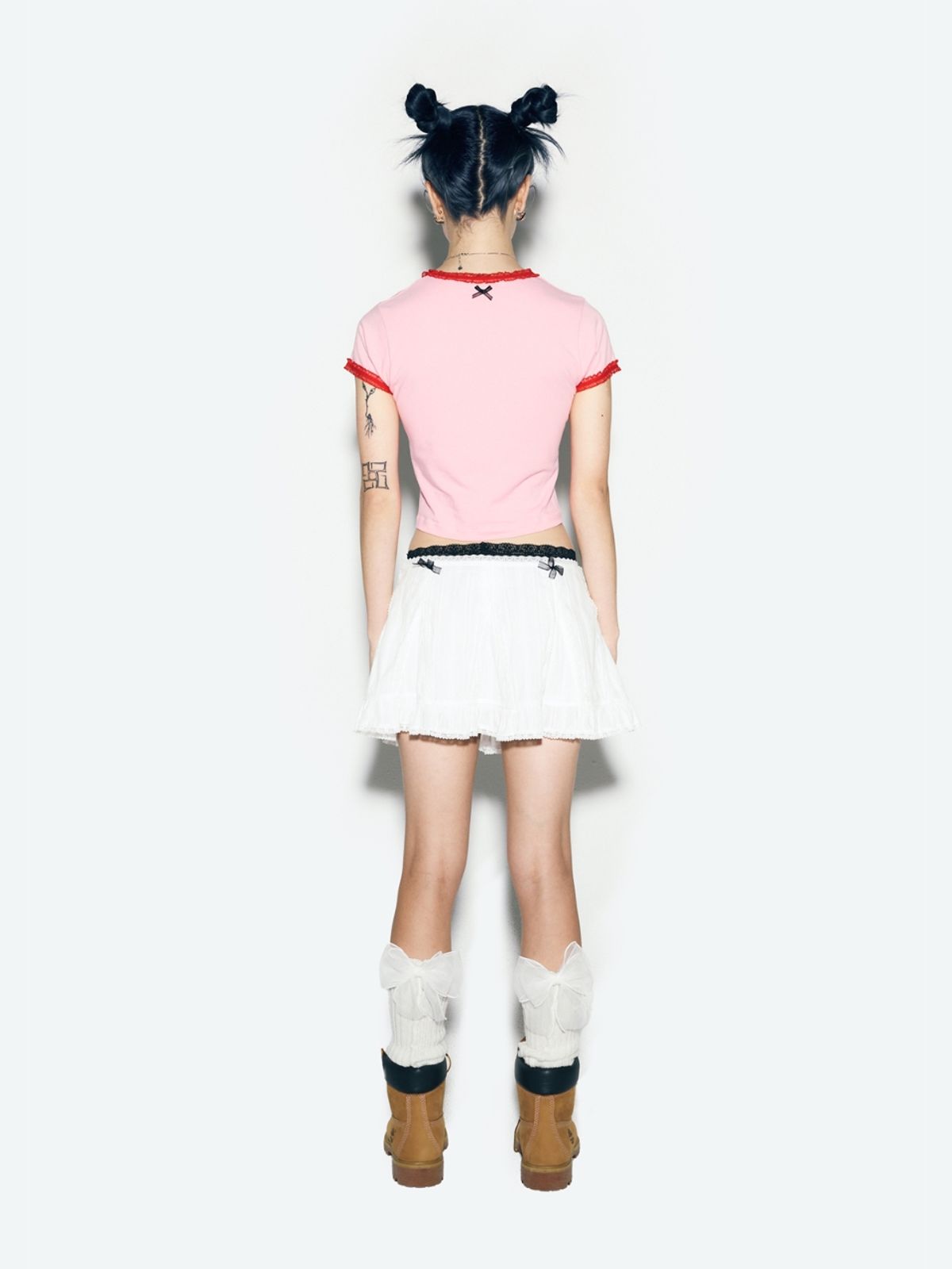 에즈이프 캘리(ASIF CALIE) TOY GUN T-SHIRT PINK
