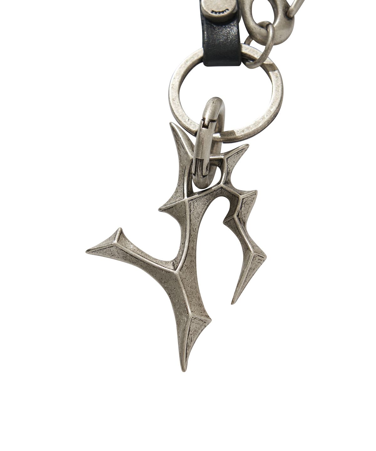 리베레(LIBERE) LOGO CHAIN KEYRING / SILVER