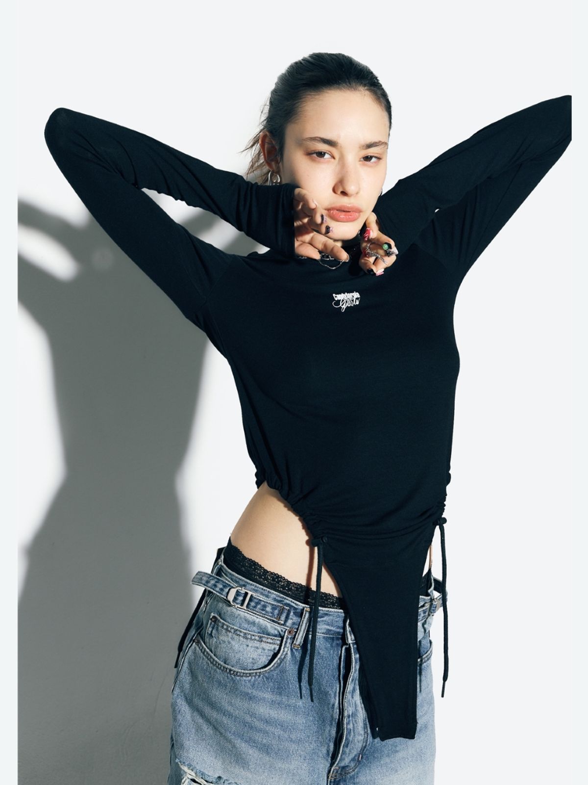 에즈이프 캘리(ASIF CALIE) CANDYFORNIA BODYSUIT BLACK