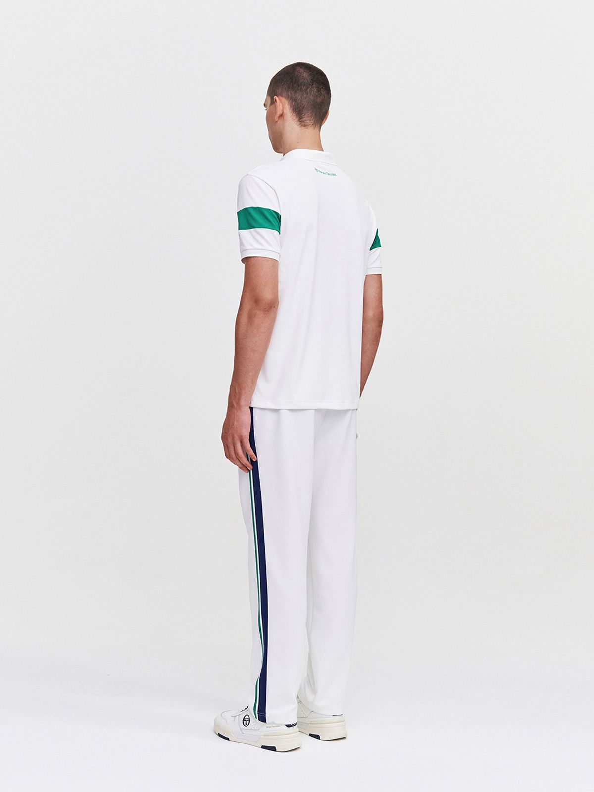 세르지오 타키니(SERGIO TACCHINI) M 고트 다마린도 반팔 폴로 셔츠 (White)