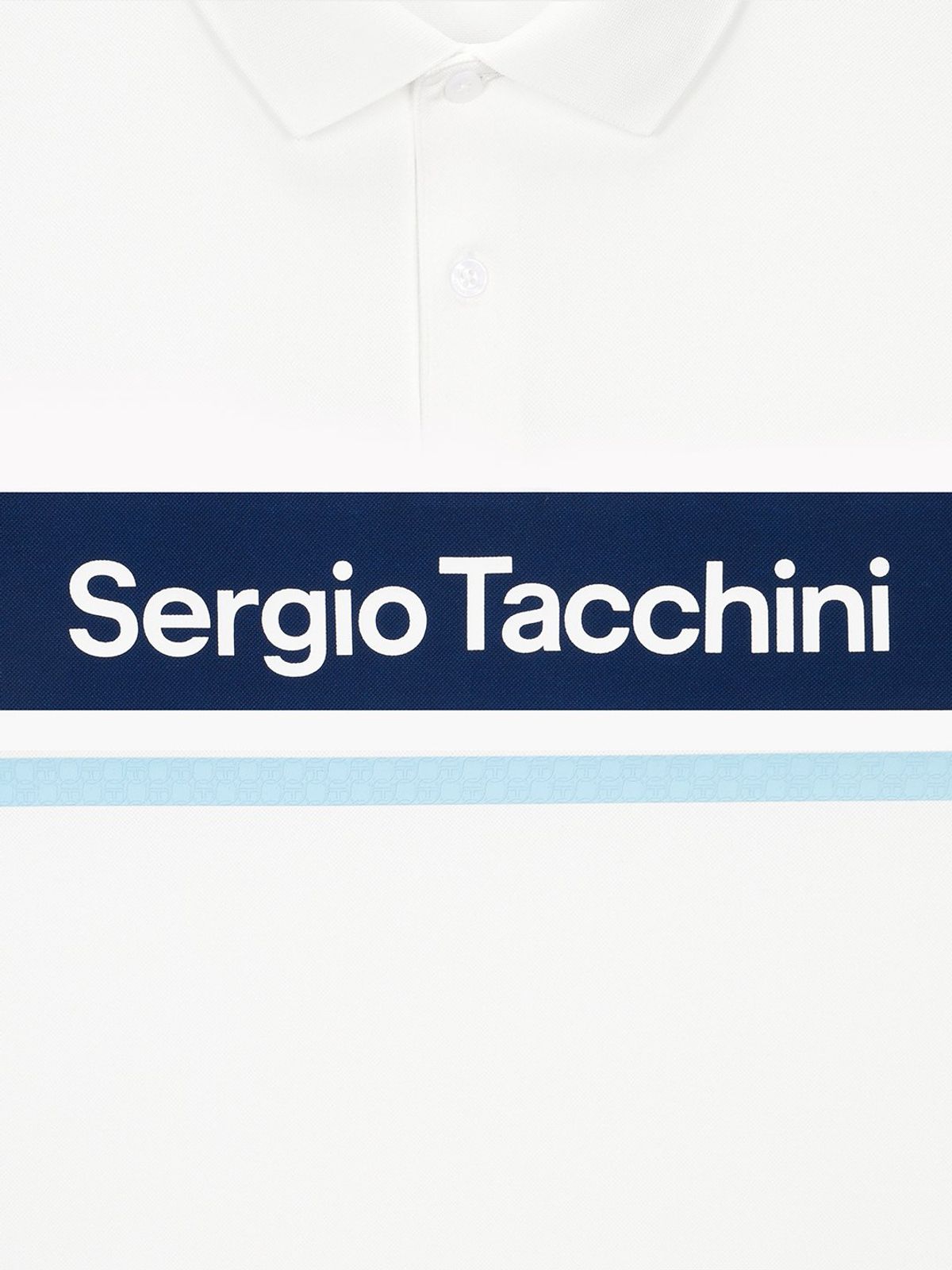 세르지오 타키니(SERGIO TACCHINI) M 고트 다마린도 반팔 폴로 셔츠 (White)