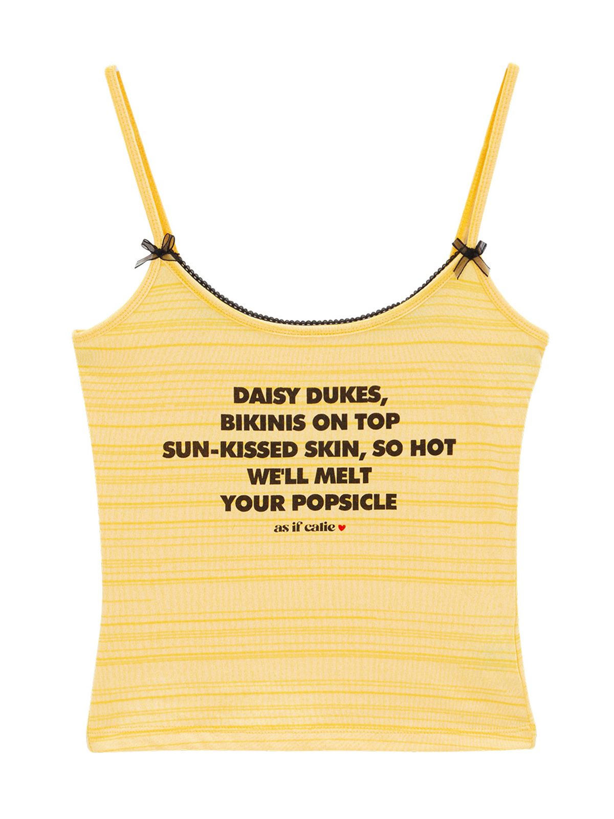 에즈이프 캘리(ASIF CALIE) SUN-KISSED SLEEVELESS YELLOW