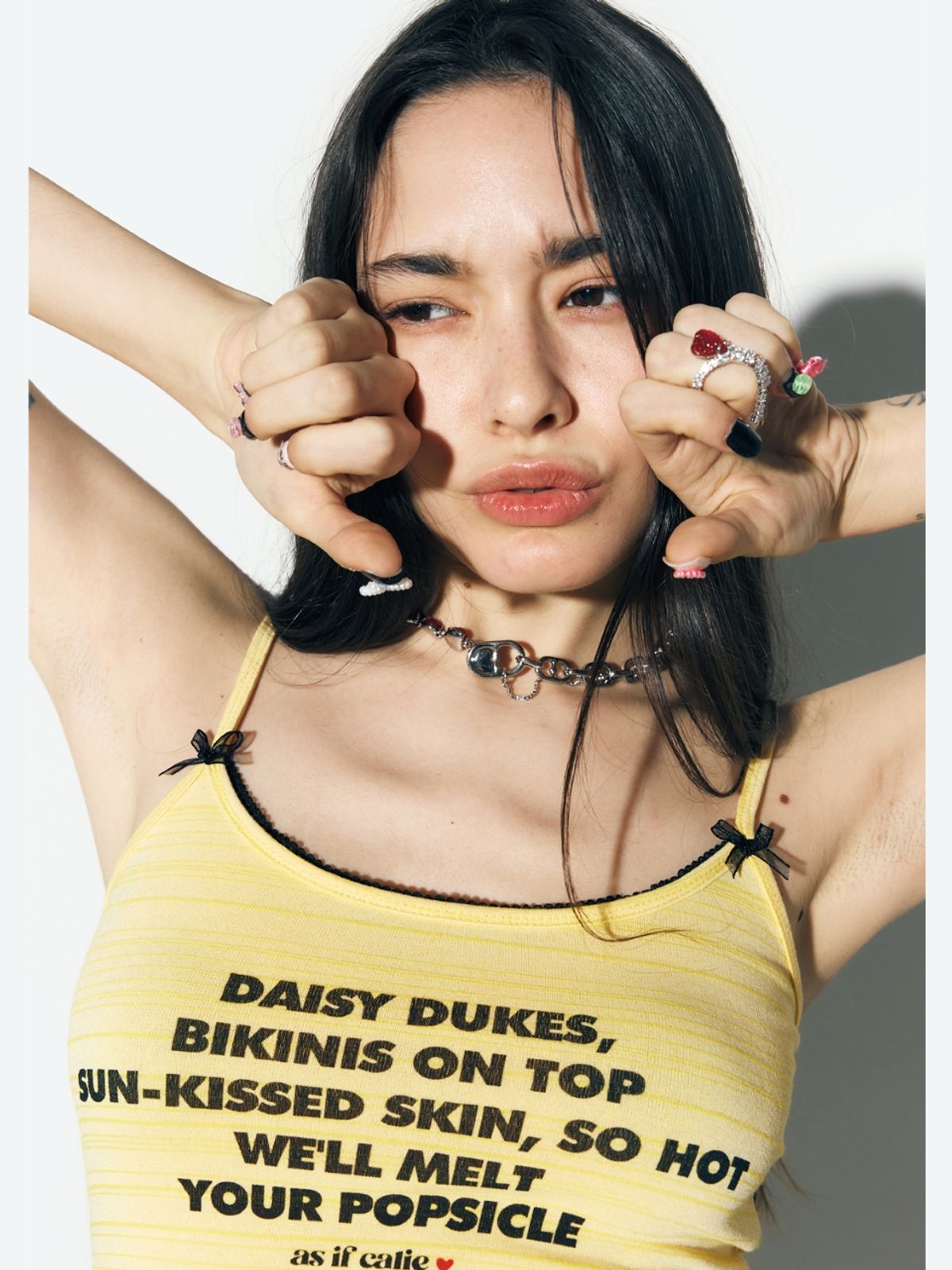 에즈이프 캘리(ASIF CALIE) SUN-KISSED SLEEVELESS YELLOW