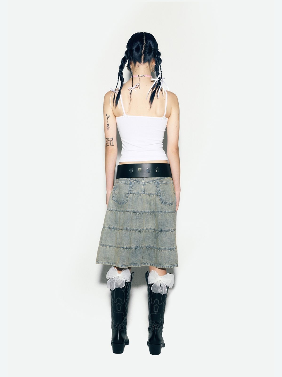 에즈이프 캘리(ASIF CALIE) SUN-KISSED SLEEVELESS WHITE