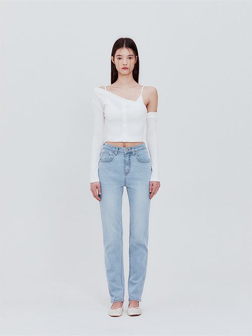 MUSINSA公式 | NOT YOUR ROSE Yui cardigan set (white)